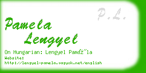 pamela lengyel business card